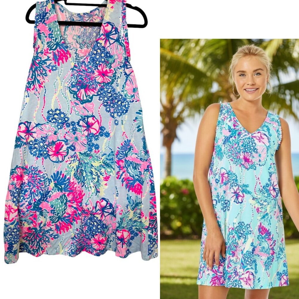 Lilly Pulitzer‎ Beach You To It Aron Dress size SMALL NWOT